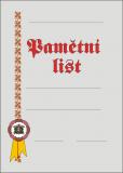 PAMĚTNÍ LIST D14