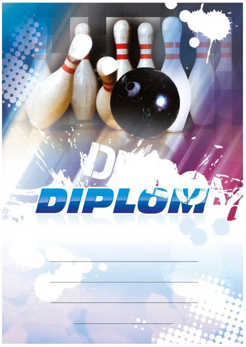 Diplom RD 25 - Bowling