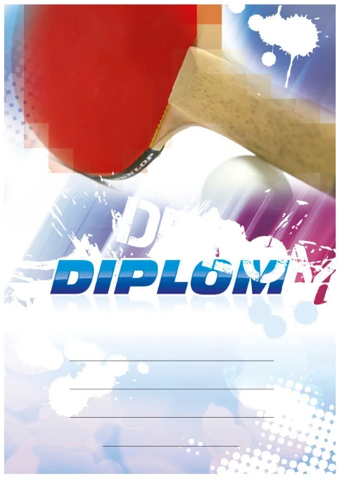 Diplom RD 09 - Stolní tenis