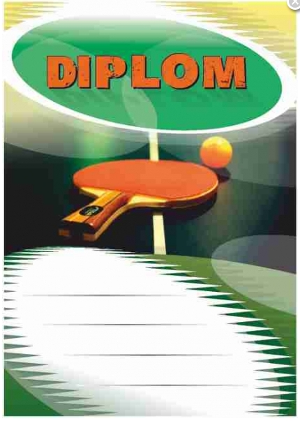 Diplom RD 10 - Stolní tenis