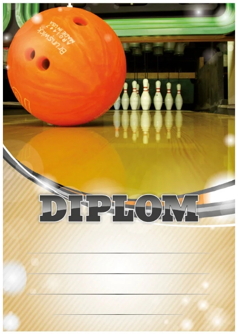 Diplom RD 26 - Bowling