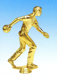 Soška - F 49 Bowling hráč